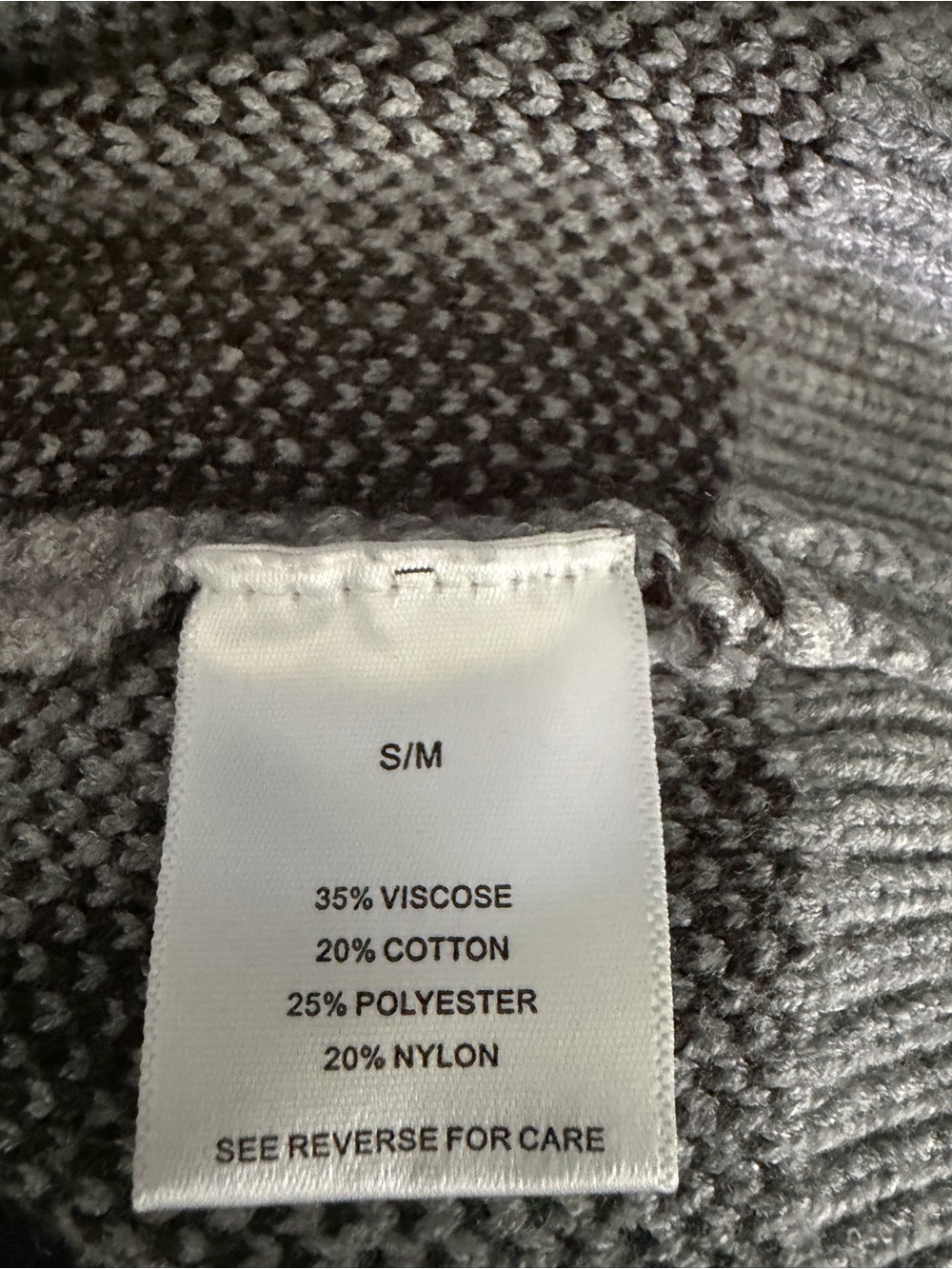 Gray & Dark Brown Zebra-Stripe Cardigan Sweater - Picture 6 of 6